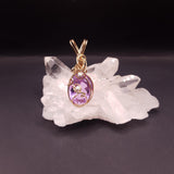 Pendente Andara Merlin Purple – Collana Cristallo per Risveglio Spirituale e Guarigione Chakra