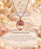 Lady Venus Andara Pink Angel Pendant 18k Gold