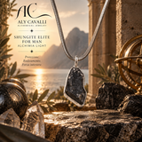 Shungite – Ciondolo  argento | Alchimia Cristallina Light