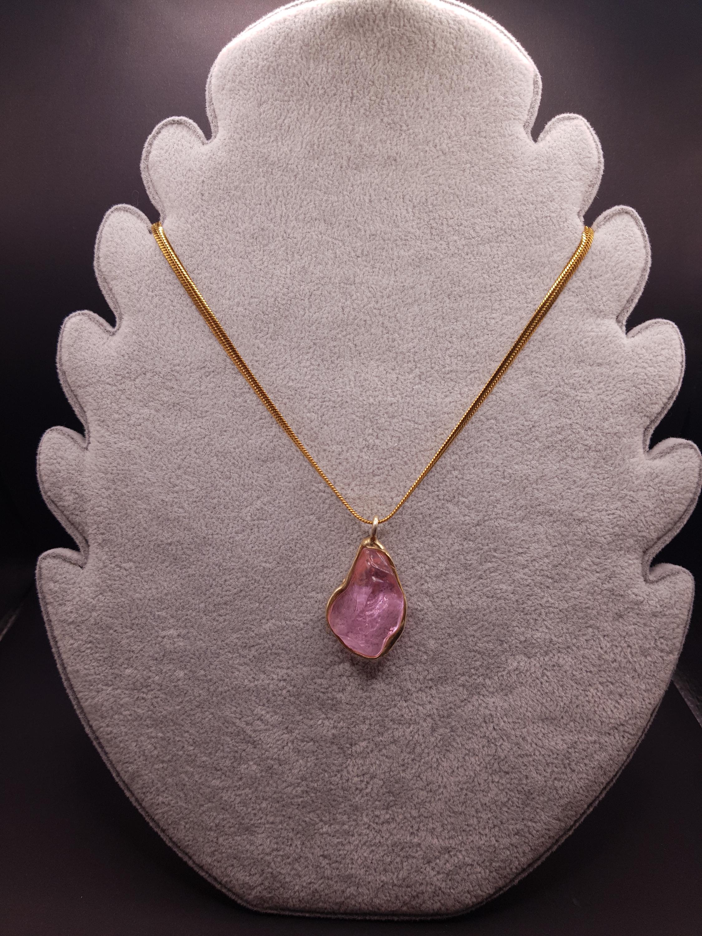 Pendente Lady Venus Andara Pink Angel Oro 18k