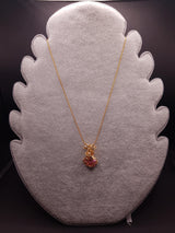 Pendente Pink Angel Andara Oro 14k – per Guarigione e Attivazione DNA