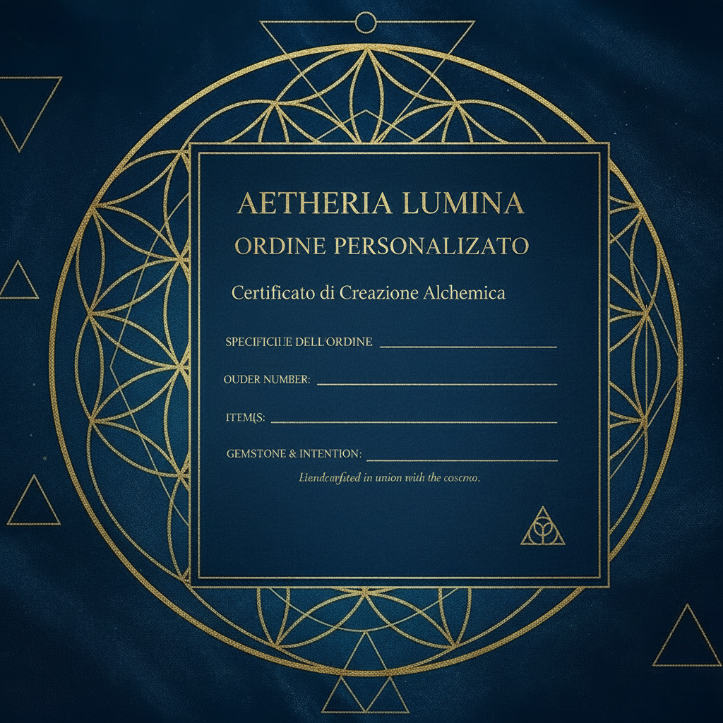 PACCHETTO CRISTALLO PERSONALIZZATO E FREQUENZE MENSILI