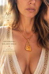 Lady Venus Andara Pink Angel Pendant 18k Gold