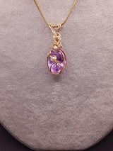 Pendente Andara Merlin Purple – Collana Cristallo per Risveglio Spirituale e Guarigione Chakra