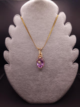 Pendente Andara Merlin Purple – Collana Cristallo per Risveglio Spirituale e Guarigione Chakra