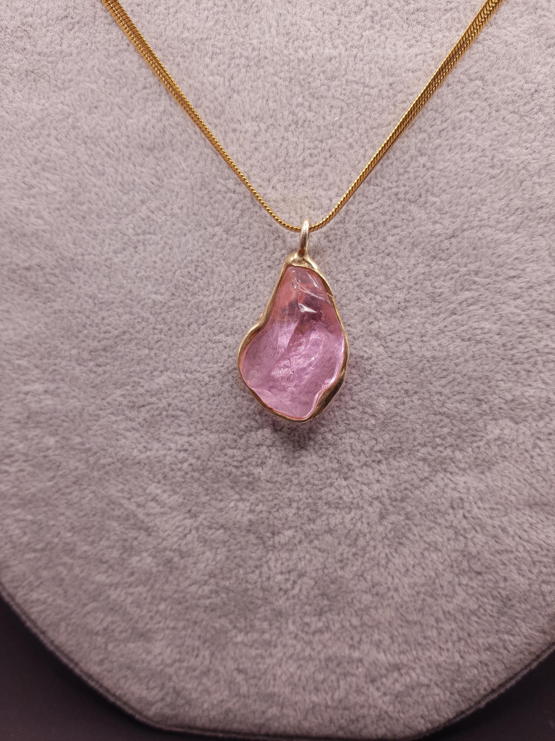 Pendente Lady Venus Andara Pink Angel Oro 18k