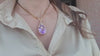 Pendente Andara Merlin Purple – Collana Cristallo per Risveglio Spirituale e Guarigione Chakra