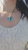 Blue Ray – Genuine 14K Gold Brilliant Blue Andara Crystal Pendant – High Vibration, DNA Activation