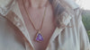 Pendente Andara Merlin Purple – Collana Cristallo per Risveglio Spirituale e Guarigione Chakra